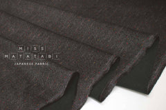 Japanese Fabric Nep Corduroy - dark navy blue - 50cm