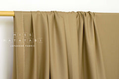 Japanese Fabric 100% Wool Crepe Georgette - camel - 50cm