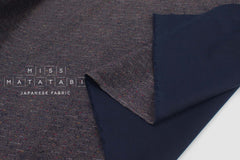 Japanese Fabric Nep Corduroy - blue - 50cm