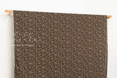Japanese Fabric Village Life Rayon Blend - chocolate - 50cm
