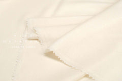 Japanese Fabric 100% Wool Crepe Georgette - cream - 50cm
