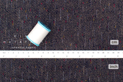 Japanese Fabric Nep Corduroy - blue - 50cm
