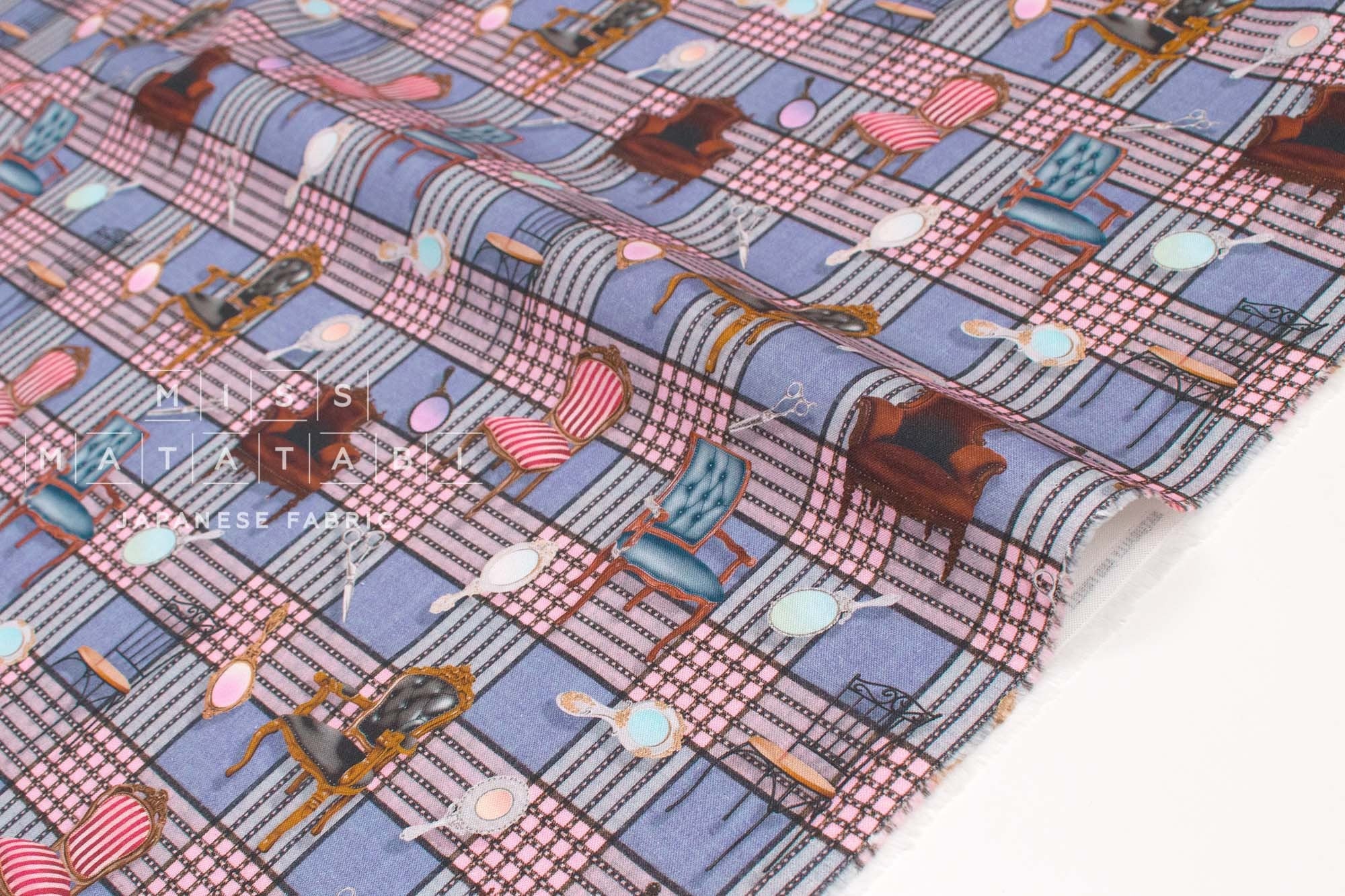 Japanese Fabric In the Dressing Room - 50cm