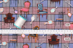 Japanese Fabric In the Dressing Room - 50cm