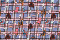 Japanese Fabric In the Dressing Room - 50cm