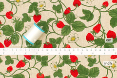 Japanese Fabric Strawberry Vines - 50cm