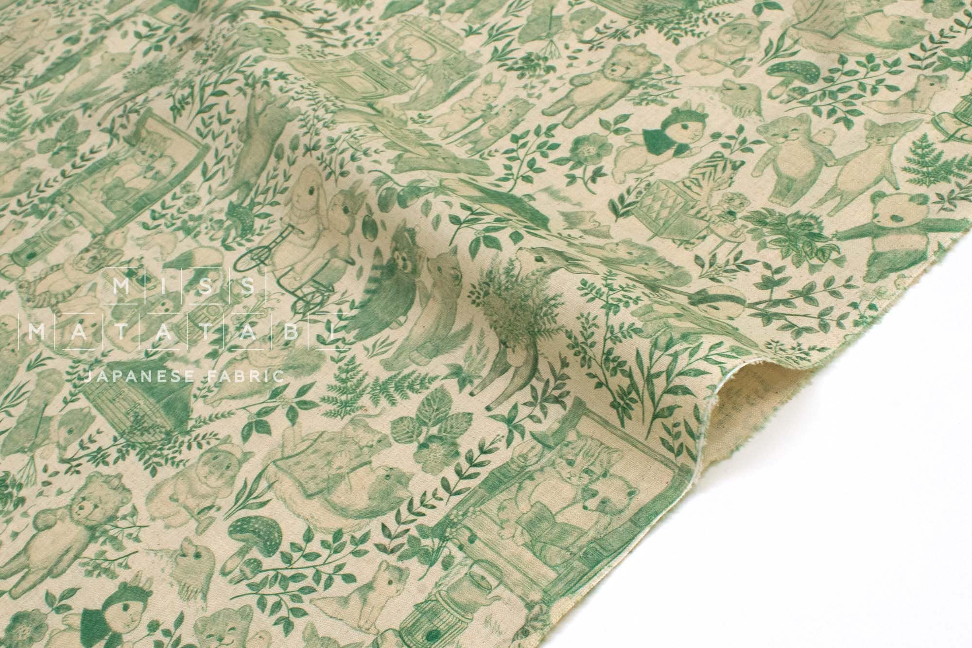 Japanese Fabric Preparing for Winter - A - 50cm