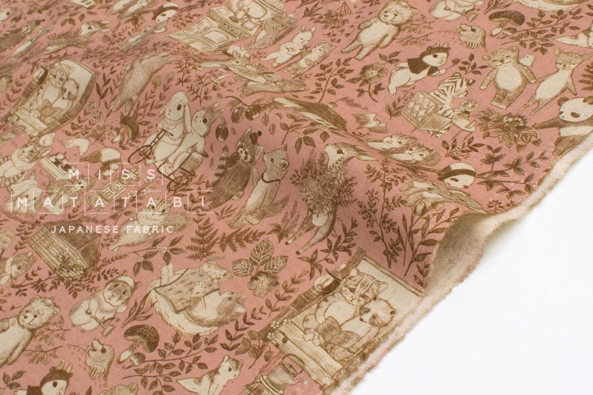 Japanese Fabric Preparing for Winter - B - 50cm