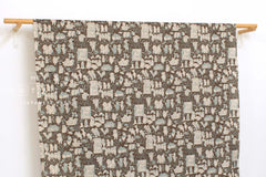 Japanese Fabric Preparing for Winter - C - 50cm