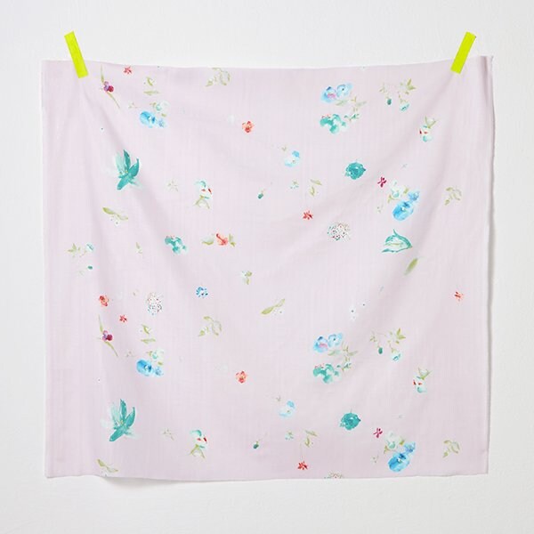 nani IRO Kokka Japanese Fabric New morning I Organic Double Gauze - B - 50cm