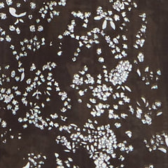 nani IRO Kokka Japanese Fabric Lei nani Organic Double Gauze - E - 50cm