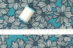 Japanese Fabric Marguerite Daisy - A3 - 50cm