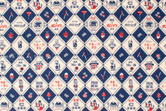 Japanese Fabric Kokka Retro Kissaten - A - 50cm