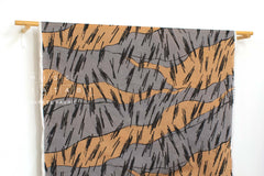 Japanese Fabric Ripple Wave Lawn Canyon - A - 50cm