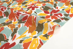 Japanese Fabric Ripple Wave Lawn Wild Summer - A - 50cm