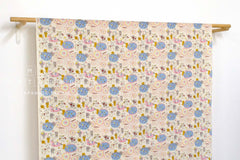 Japanese Fabric Cotton Seersucker Summer Festival Cats - A - 50cm