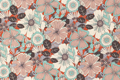 Japanese Fabric Cosmos Flowers - C - 50cm