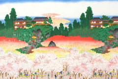 Japanese Fabric Edo Sakura Hanami - 50cm
