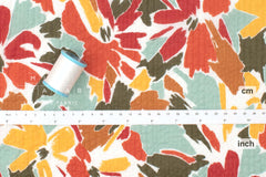 Japanese Fabric Ripple Wave Lawn Wild Summer - A - 50cm