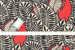 Japanese Fabric Leafy - A - 50cm