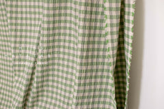 Japanese Fabric Shokunin Collection Yarn-Dyed Check - green - 50cm