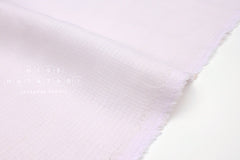 Japanese Fabric Yarn-Dyed Deadstock Cotton - pale lilac - 50cm