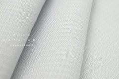 Japanese Fabric Yarn-Dyed Deadstock Cotton - pale grey - 50cm