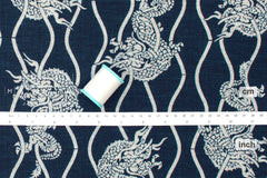 Japanese Fabric Ryu Dragon - 9A - 50cm