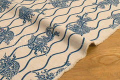 Japanese Fabric Ryu Dragon - 9B - 50cm