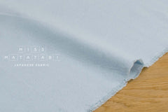 Japanese Fabric Washed Cotton - light blue 63 - 50cm