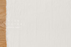 Japanese Fabric Washed Cotton - off white OW - 50cm