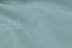 Japanese Fabric Shokunin Collection Yarn-Dyed Sun-Dried Double Gauze - blue - 50cm