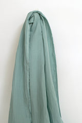 Japanese Fabric Shokunin Collection Yarn-Dyed Sun-Dried Double Gauze - blue - 50cm