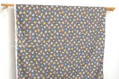 Japanese Fabric Retro Pop Friends - grey - 50cm