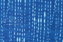 Japanese Fabric Indigo Style Shibori Print II - B - 50cm