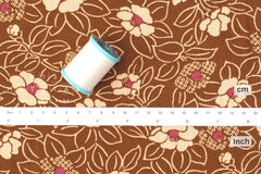 Japanese Fabric Kanokomon Tsubaki - C - 50cm