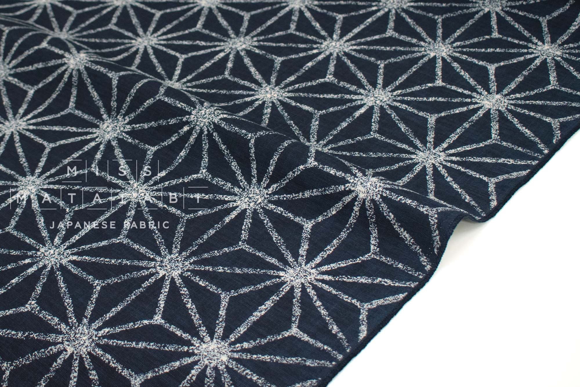 Japanese Fabric Asanohana - 1A - 50cm