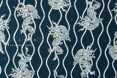 Japanese Fabric Ryu Dragon - 9A - 50cm