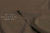 Japanese Fabric Washed Cotton - brown 214 - 50cm