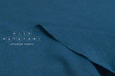 Japanese Fabric Washed Cotton - blue 266 - 50cm