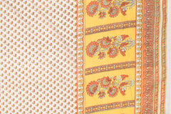 Hand Printed Indian Cotton Voile - C1 - 50cm