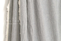 Japanese Fabric Shokunin Collection Yarn-Dyed textured cotton - navy blue - 50cm