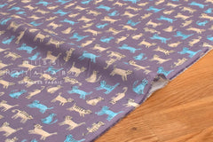 Japanese Fabric Cat Island - E - 50cm