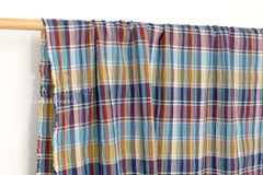 Japanese Fabric Shokunin Collection Yarn-Dyed Madras Check - multi - 50cm
