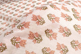 Hand Printed Indian Cotton Voile - A1 - 50cm