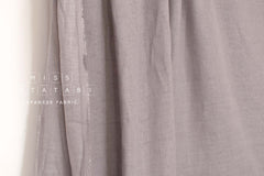 Japanese Fabric Solid Linen Blend Double Gauze - taupe - 50cm