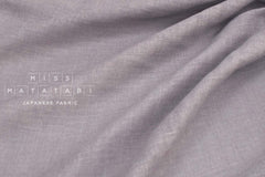 Japanese Fabric Solid Linen Blend Double Gauze - taupe - 50cm