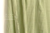 Japanese Fabric Solid Linen Blend Double Gauze - green - 50cm