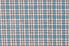 DEADSTOCK Japanese Fabric 100% Linen Check Plaid - 28 - 50cm