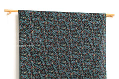 Japanese Fabric Winter Berry - black - 50cm